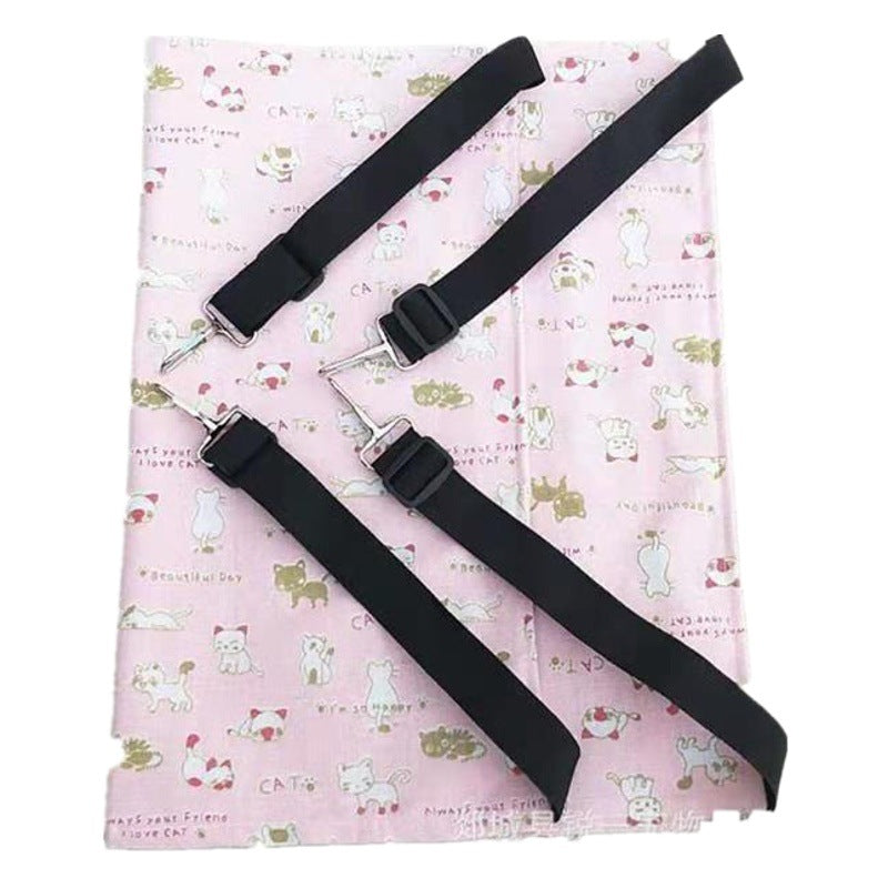 Factory new wholesale pet hammock cage cat hammock linen breathable pet basket cat swing cross-border supplies